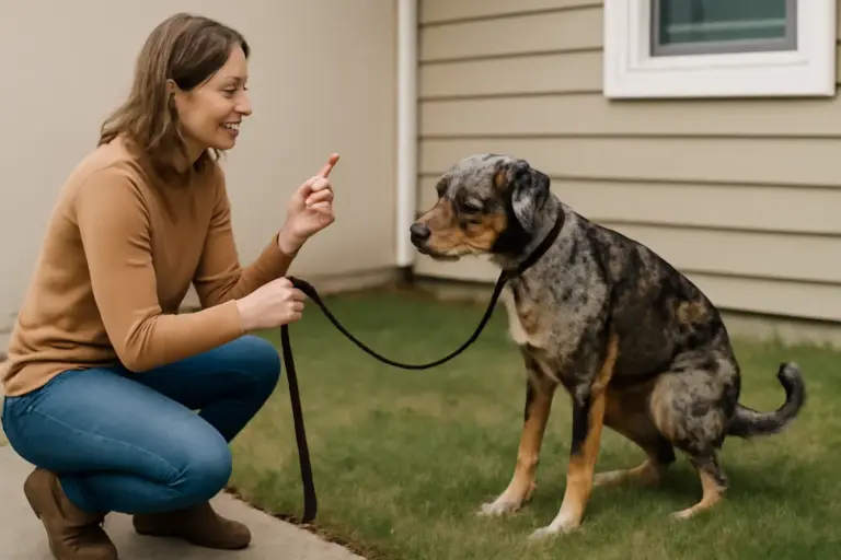 Come educare il Catahoula ai bisogni fuori casa? Metodo efficace e zero stress