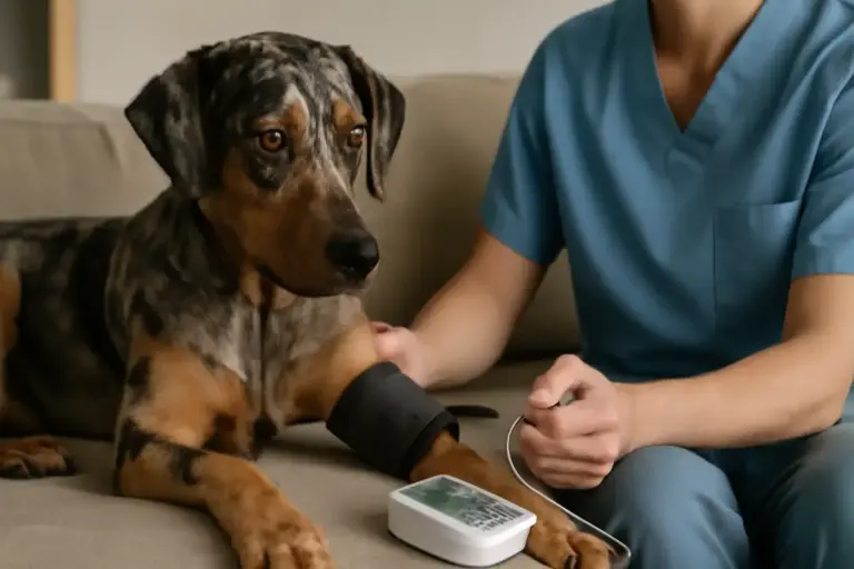Monitoraggio della pressione nel Catahoula Leopard Dog: il gesto semplice che può prevenire patologie gravi