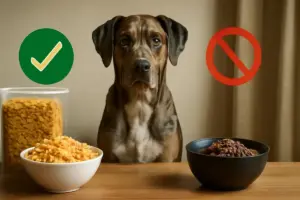 Cereali nell’alimentazione del Catahoula: pro e contro spiegati senza fraintendimenti
