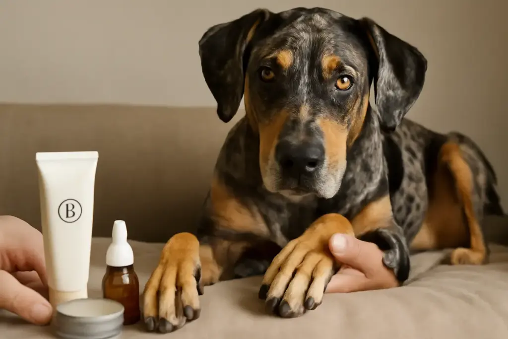 Catahoula e prodotti per la cura delle zampe: prevenire screpolature e lesioni con una routine su misura