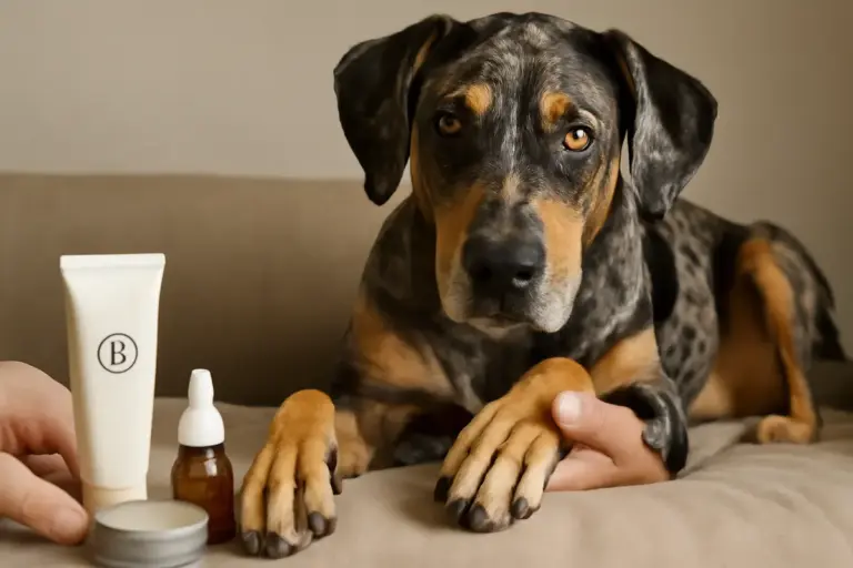 Catahoula e prodotti per la cura delle zampe: prevenire screpolature e lesioni con una routine su misura