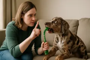 Come correggere la mordacità nel cucciolo di Catahoula? I metodi riconosciuti dagli educatori cinofili