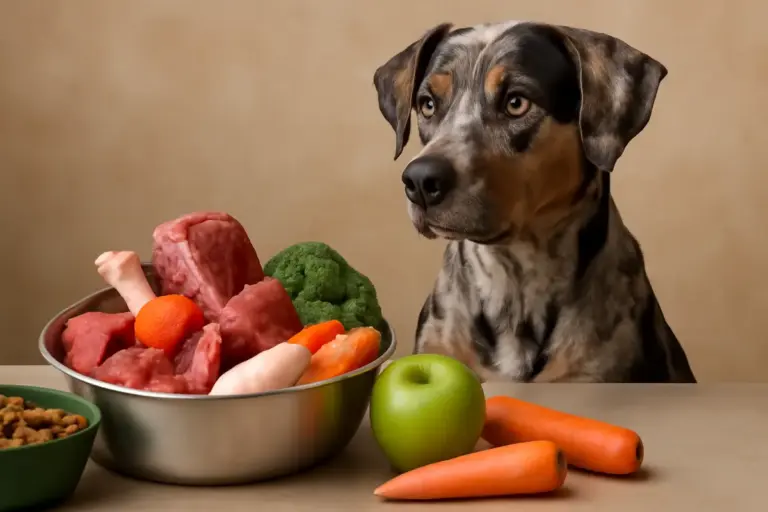 Dieta BARF per il Catahoula: benefici reali e precauzioni pratiche da considerare