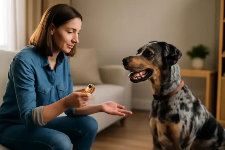 Clicker training per il Catahoula Leopard Dog: vantaggi rapidi e facili da ottenere