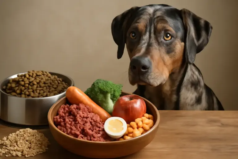 Alimentazione naturale del Catahoula Leopard Dog: vantaggi e limiti poco noti ai proprietari