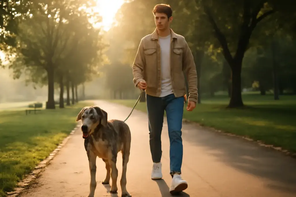 Passeggiate quotidiane per il Catahoula Leopard Dog: l’orario migliore per il suo benessere fisico e mentale